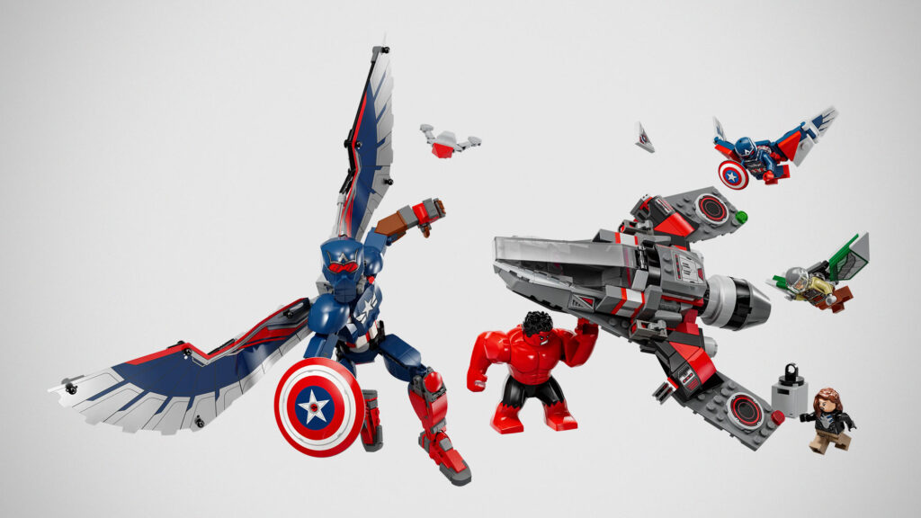 LEGO Marvel Captain America Brave New World Sets