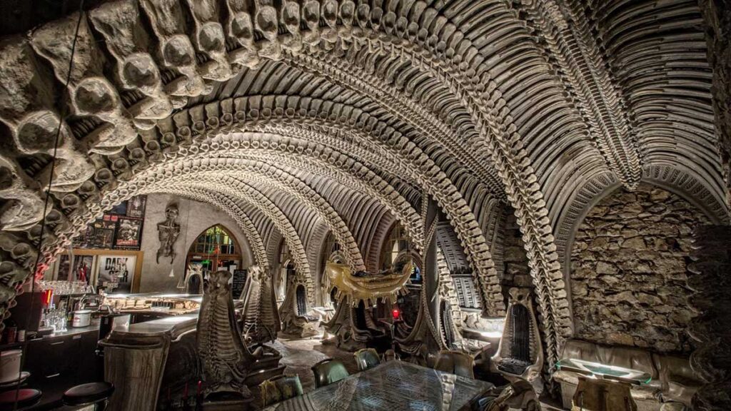 Museum HR Giger Bar Gruyéres Switzerland