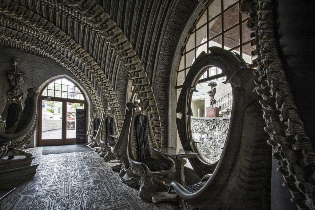 Museum HR Giger Bar Gruyéres Switzerland