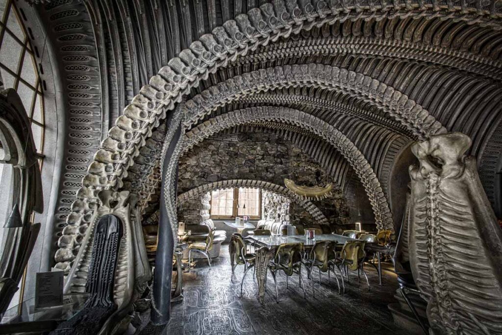 Museum HR Giger Bar Gruyéres Switzerland