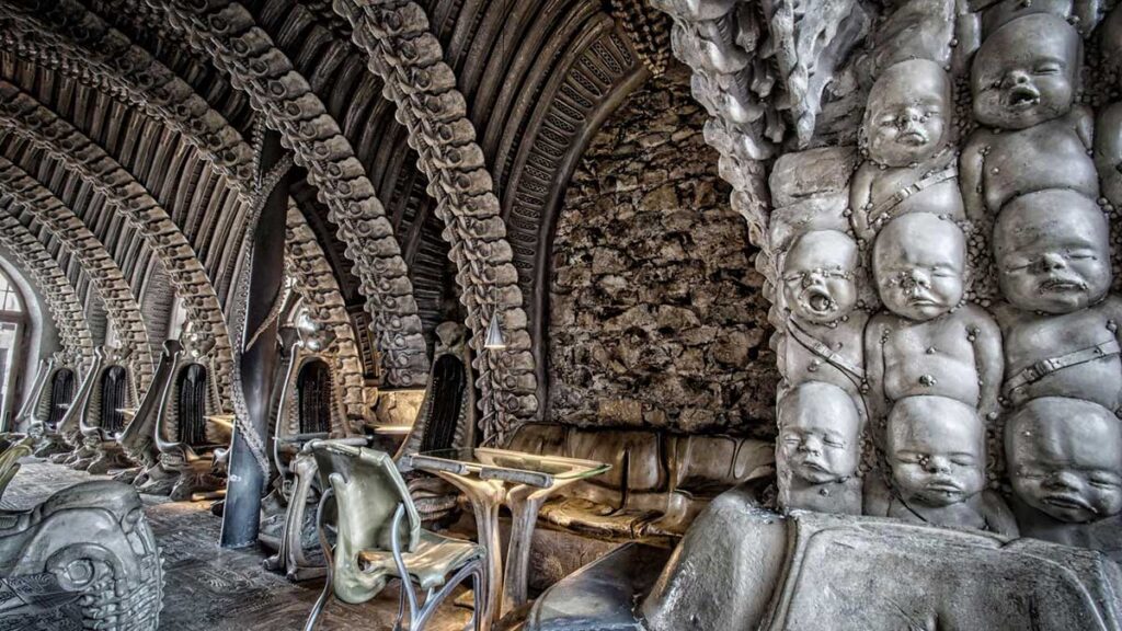 Museum HR Giger Bar Gruyéres Switzerland