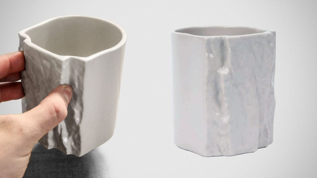 Pinch Hold Mug