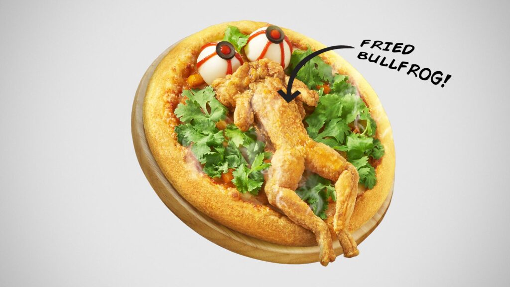 Pizza Hut China x Neople Goblin Pizza