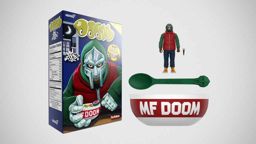 Super7 MF DOOM ReAction Figure Cereal Bowl Set