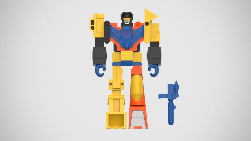 Super7 Transformers ReAction Figures Devastator (G2)