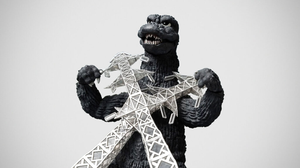 Threezero Godzilla vs. Mechagodzilla Kaiju-dou Godzilla (1974)