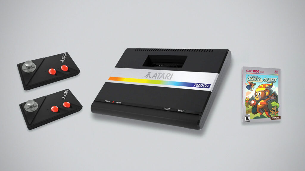 Atari 7800+ Console with 2 Wireless Controllers