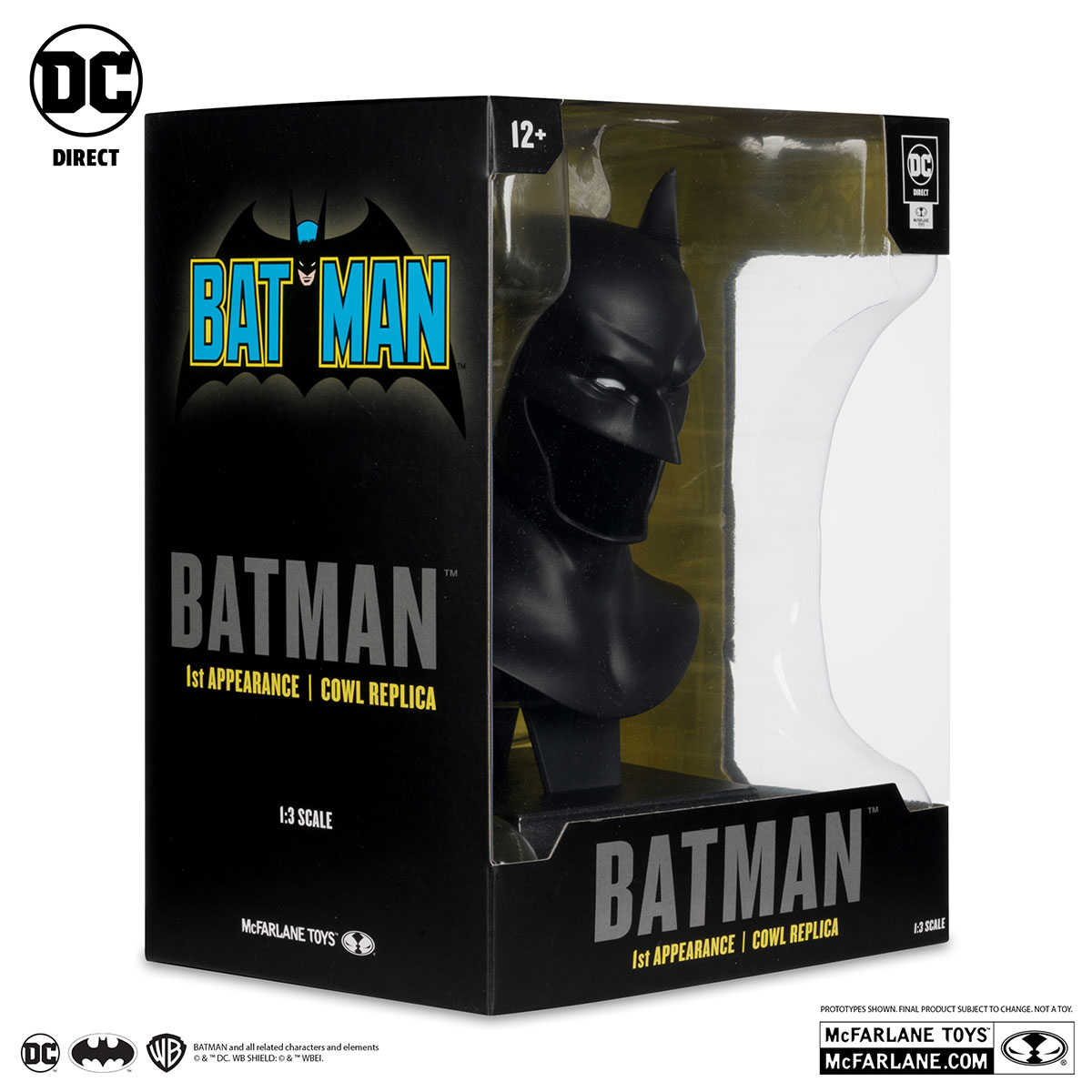 Batman Detective Comics #27 (1st Appearance) Cowl Replica 1:3 Scale