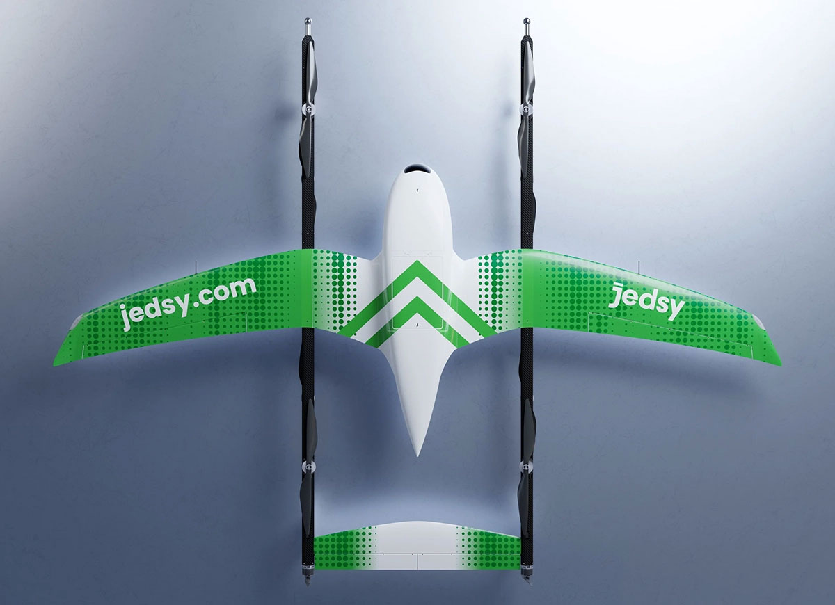 Jedsy Drone Delivery System with Docking System