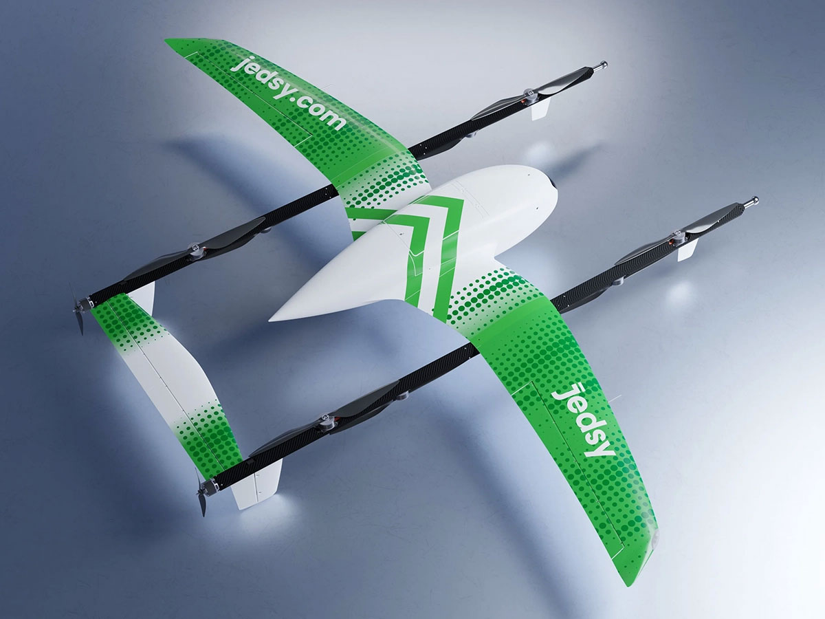 Jedsy Drone Delivery System with Docking System