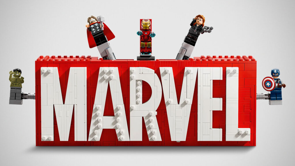 LEGO Marvel Logo & Minifigures (76313) Set