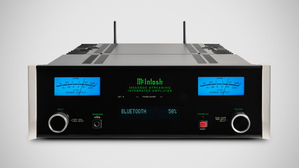 McIntosh MSA5500 2-Channel Streaming Integrated Amplifier