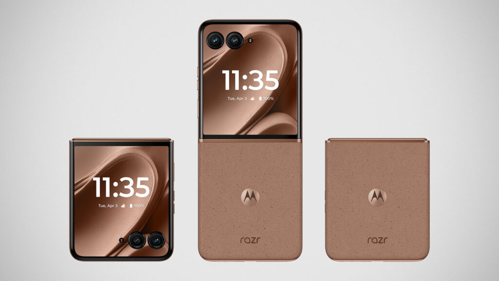 Motorola Razr Plus (2024) Mocha Mousse
