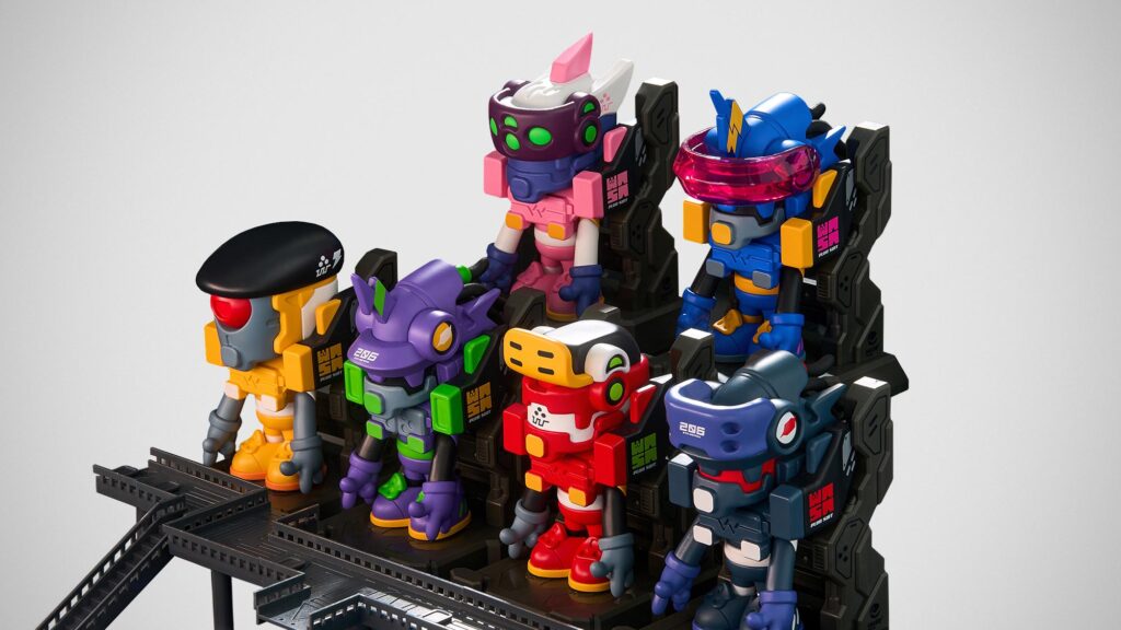WASA×EVANGELION　シークレット　エヴァンゲリオン　スマホスタンド 海外アートトイブランドWASATOYとエヴァンゲリオンがコラボした