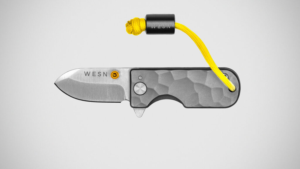 The WESN Ridgeback Microblade Pocket Knife