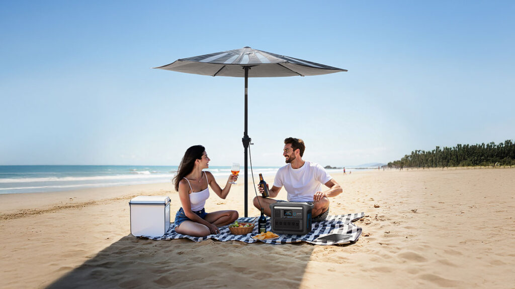 Anker Solix Solar Beach Umbrella