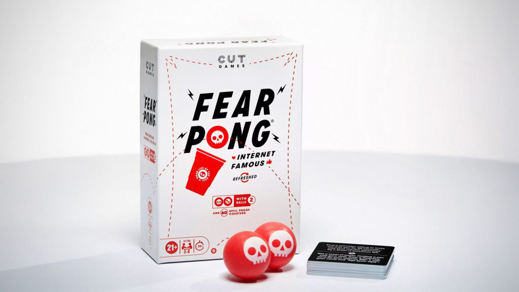Fear Pong Internet Famous Adult Party Game
