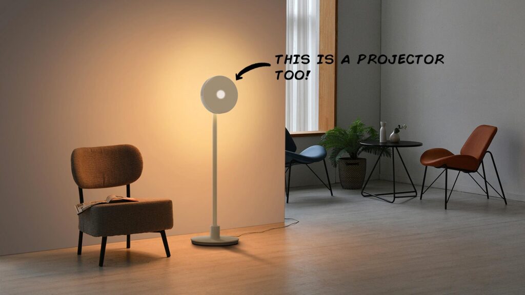 LG PF600U Projector/Light and CineBeam S Projector