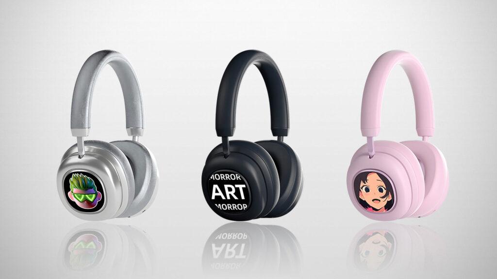 Morror Art X1 VWS Display Bluetooth Headphones