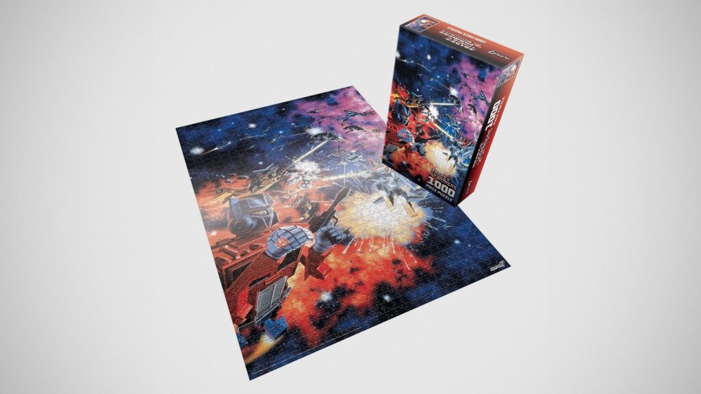 Super7 Transformers Space Fight Art Chome Puzzle