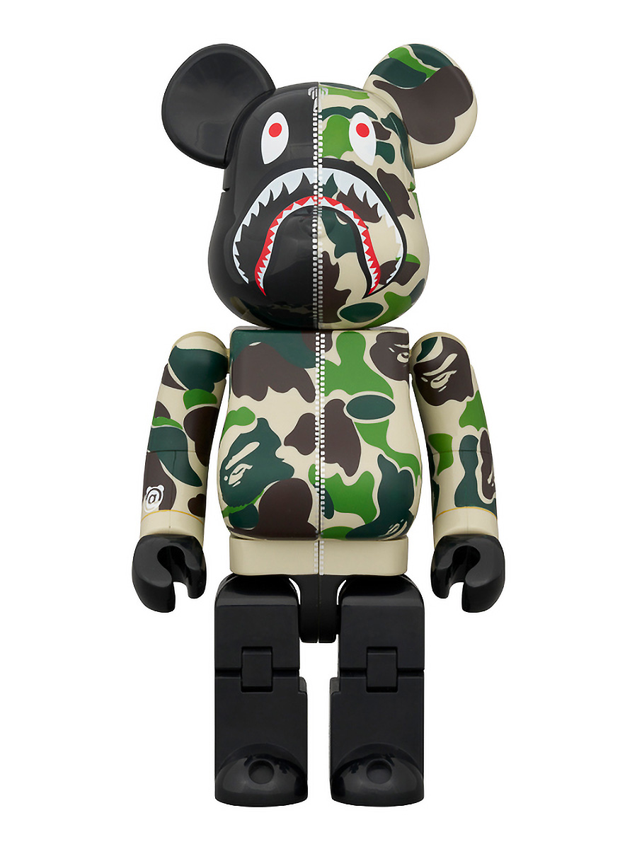BE@RBRICK × Transformers Optimus Prime BAPE Camo Shark 400%
