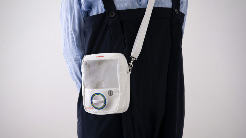 Bandai Gashapon Shoulder Bag Aqua Blue