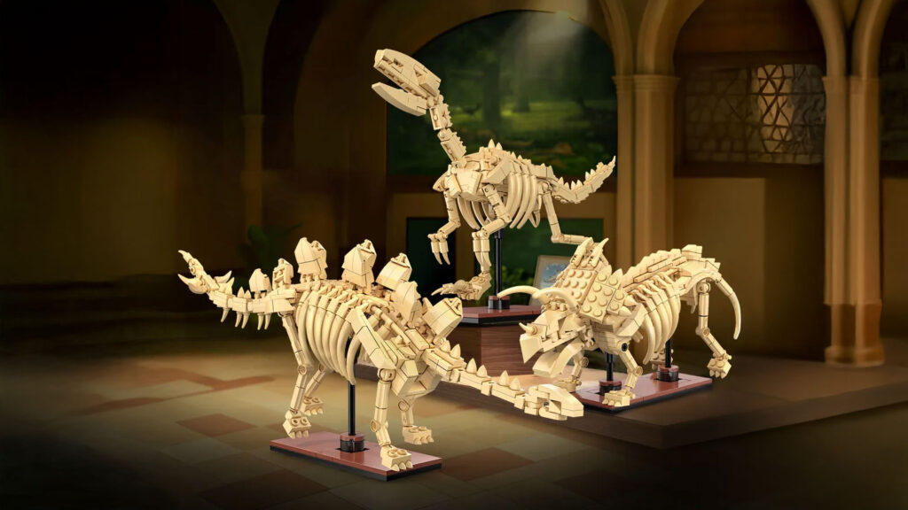 CaDA Glow-in-the-Dark Dinosaur Fossil Sets