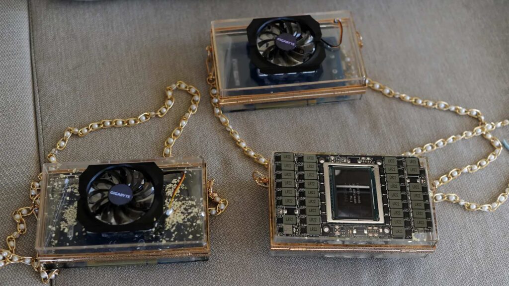 GPU Purses H100 Purse GPU Bag