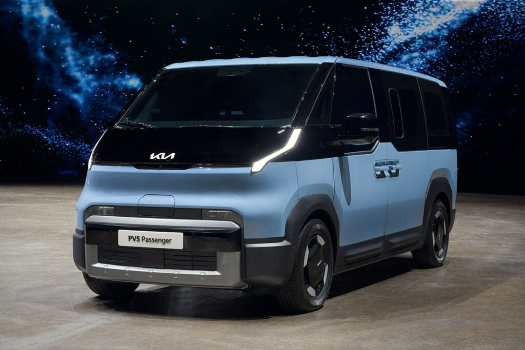 Kia PV5 Electric Vehicle Passenger