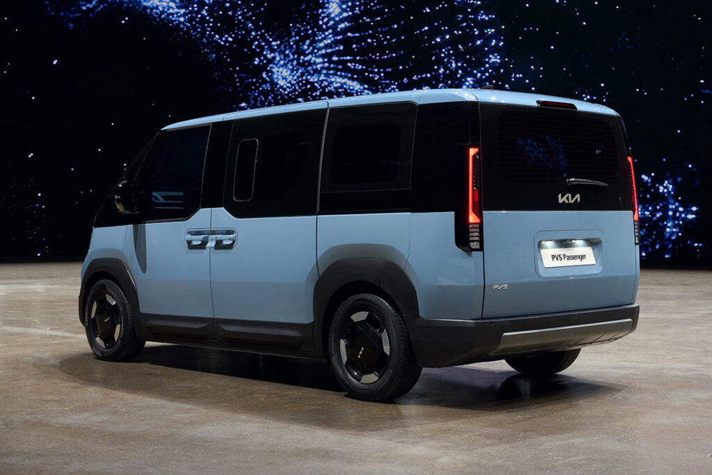 Kia PV5 Electric Vehicle Passenger
