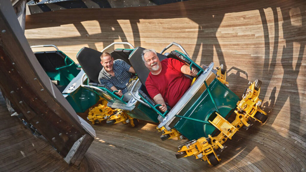 Knoebels Amusement Resort Flying Turns