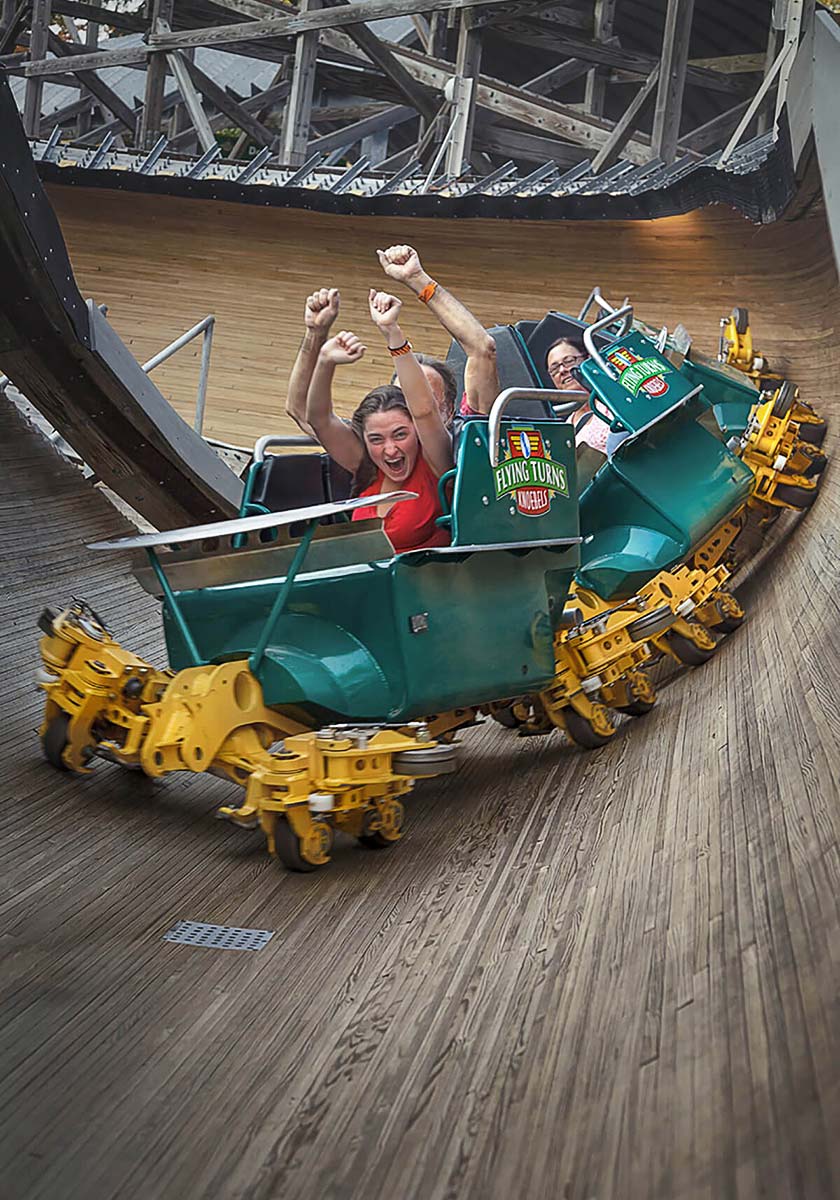 Knoebels Amusement Resort Flying Turns