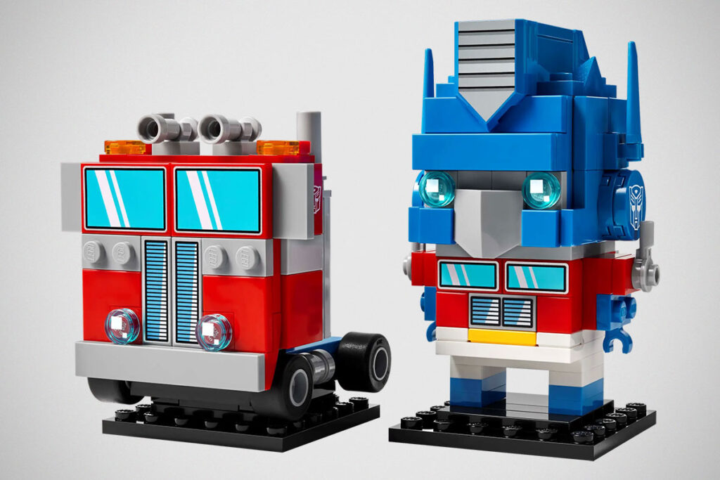 LEGO BrickHeadz Optimus Prime Robot & Vehicle (40803)