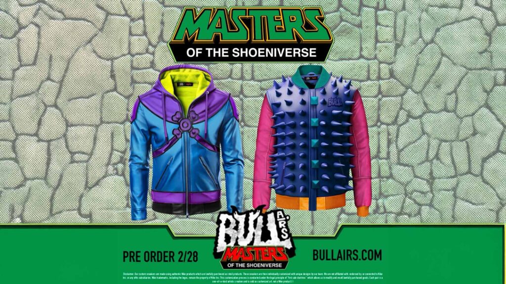 Masters of The Shoeniverse Leather Jackets by Bull Airs