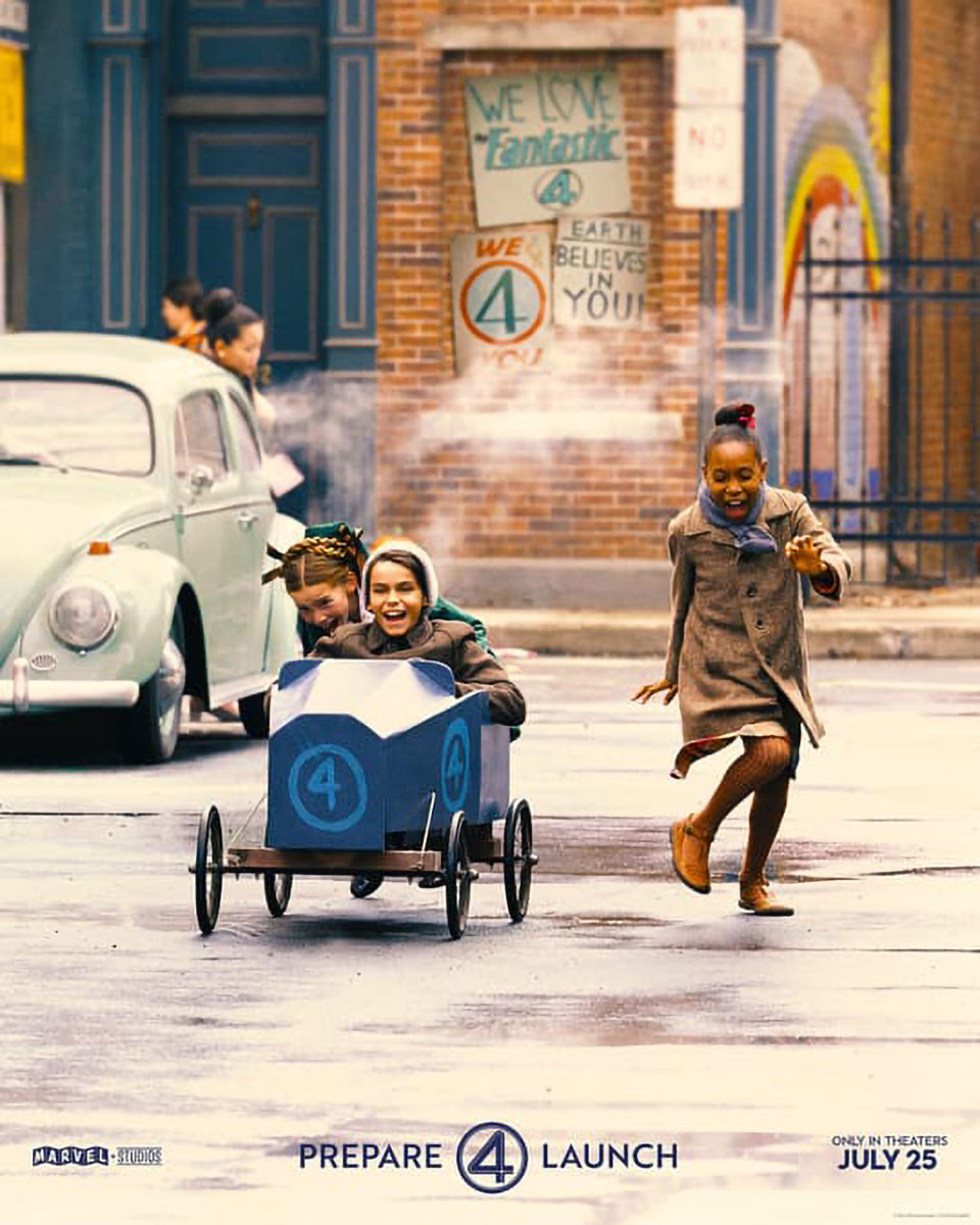 The Fantastic Four: First Steps Official Poster