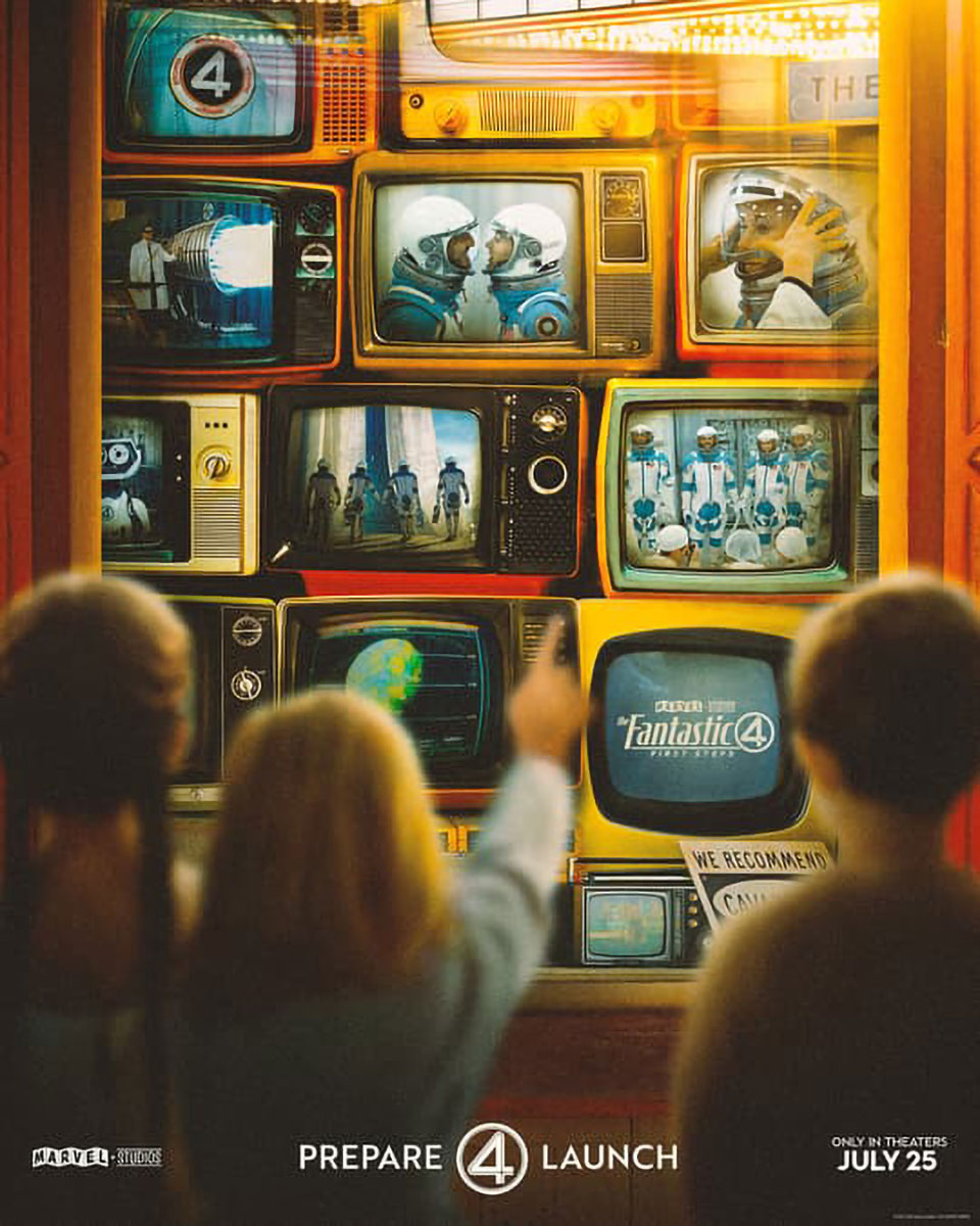 The Fantastic Four: First Steps Official Poster