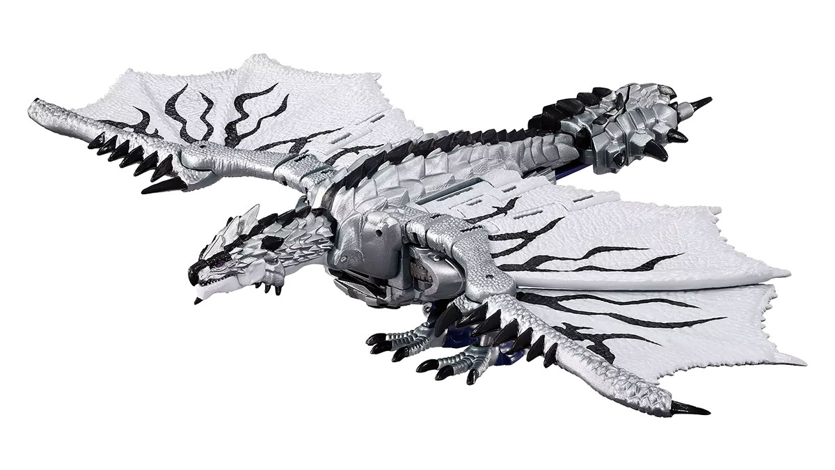 Transformers Takara Tomy Monster Hunter Silver Rathalos Prime