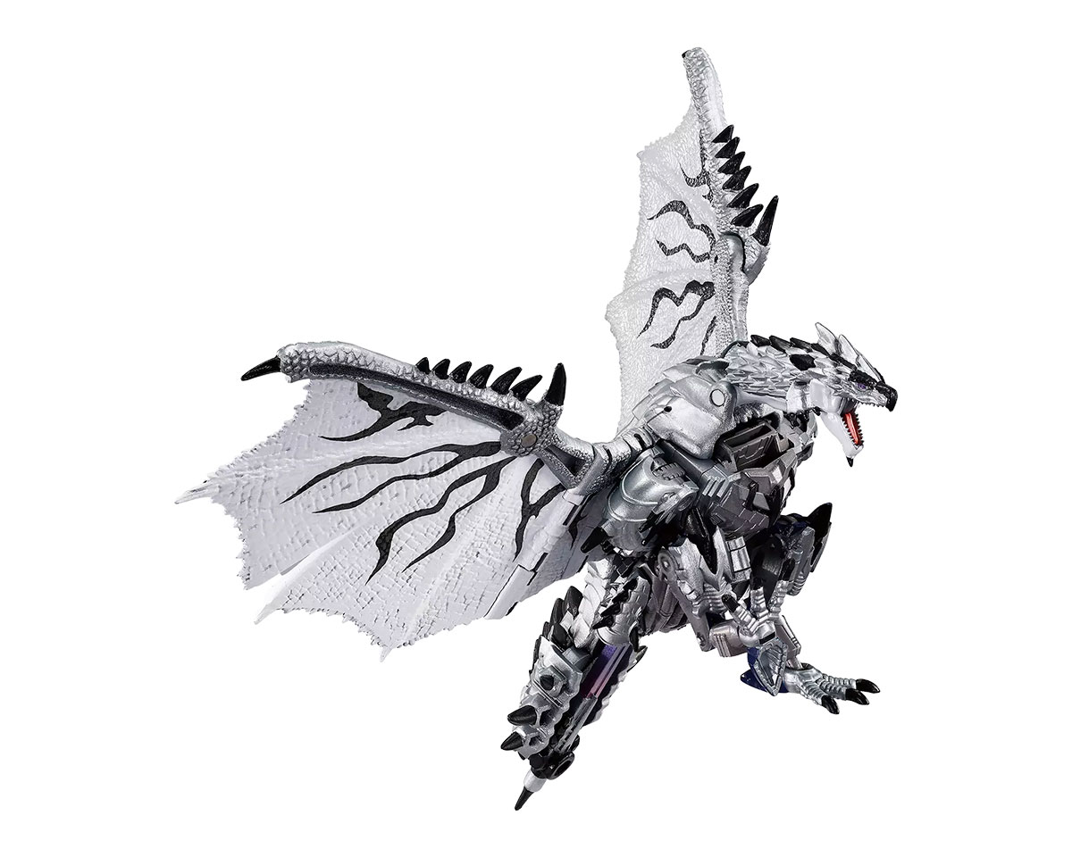 Transformers Takara Tomy Monster Hunter Silver Rathalos Prime