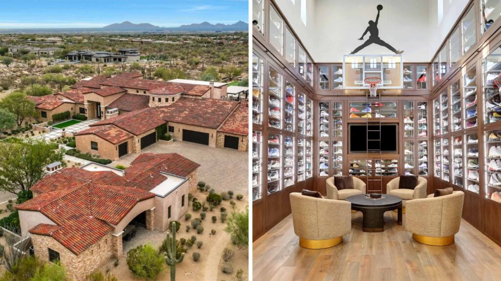 US$24M House in AZ Has A Sneaker Room