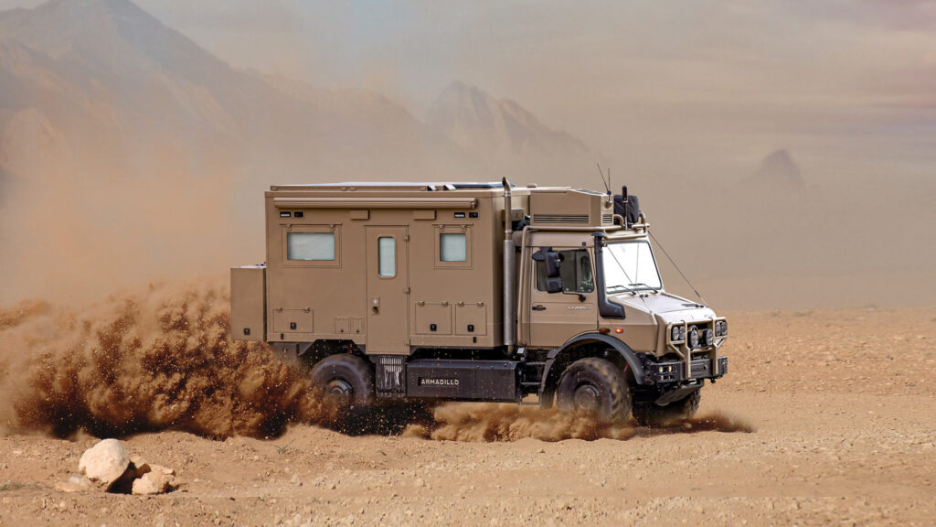 Armadillo Crawler S Unimog 4X4 Camper Truck