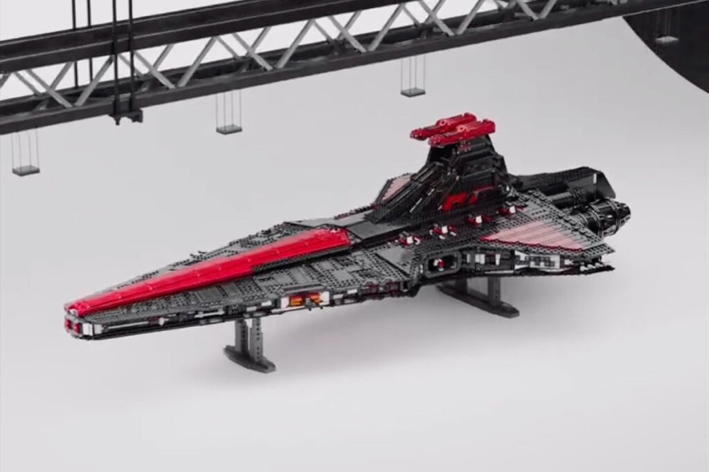 Full Carbon Fiber Venator Class Republic Attack Cruiser