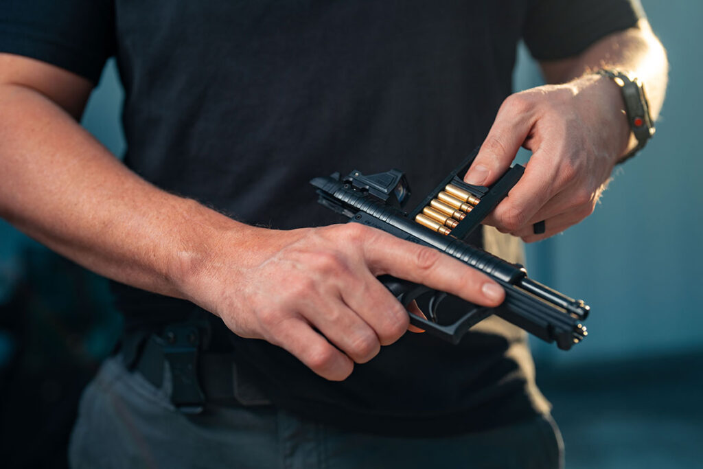KelTec PR57: The Concealed Carry Pistol That Forgot What A Magazine Is