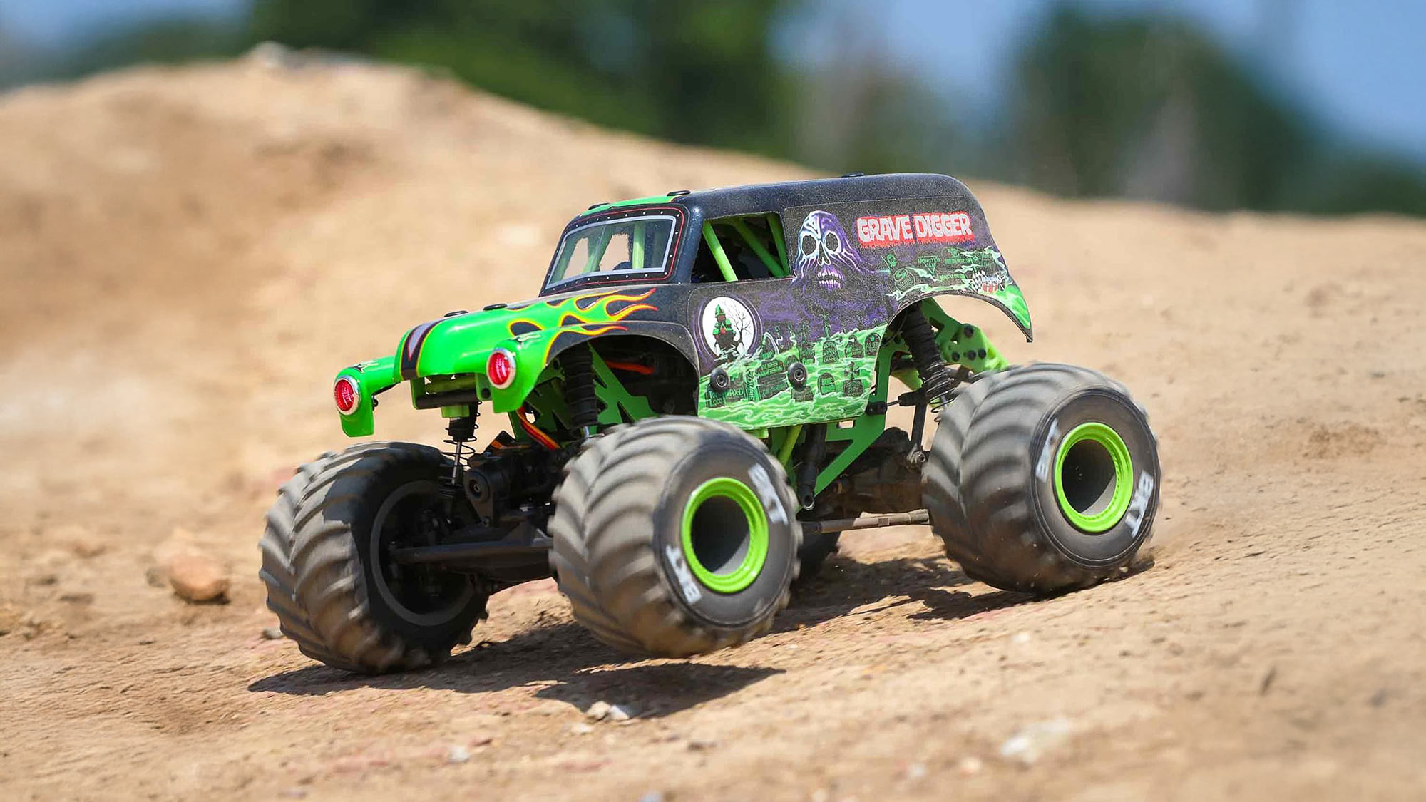 This Is Losi 1 18 LMT Grave Digger The World s Most Realistic Mini RC 