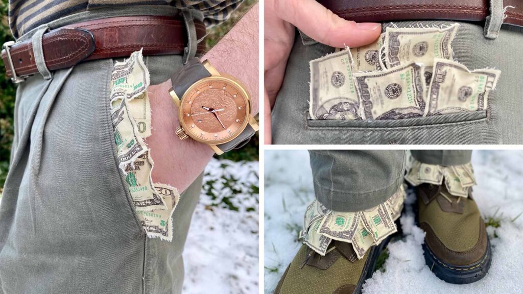 Money Bag Trousers by Chaotix Studios