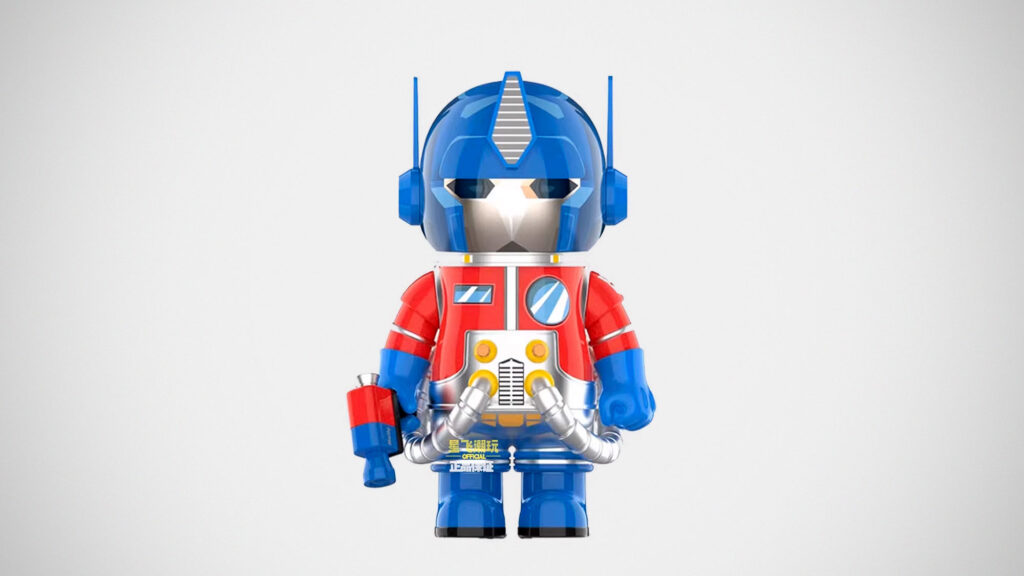 POP MART Space Molly Optimus Prime