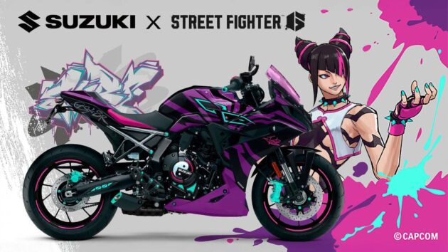 Suzuki's GSX-8R Meets Street Fighter—Juri Approved, Chaos Guaranteed -