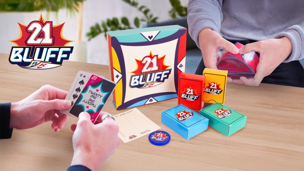 21 BLUFF Card Game