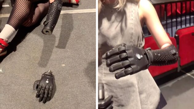 Open Bionics Hero Arm Goes Full Addams Family S Thing