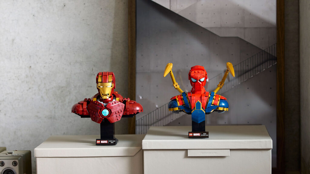 LEGO Marvel Mini Bust Collection