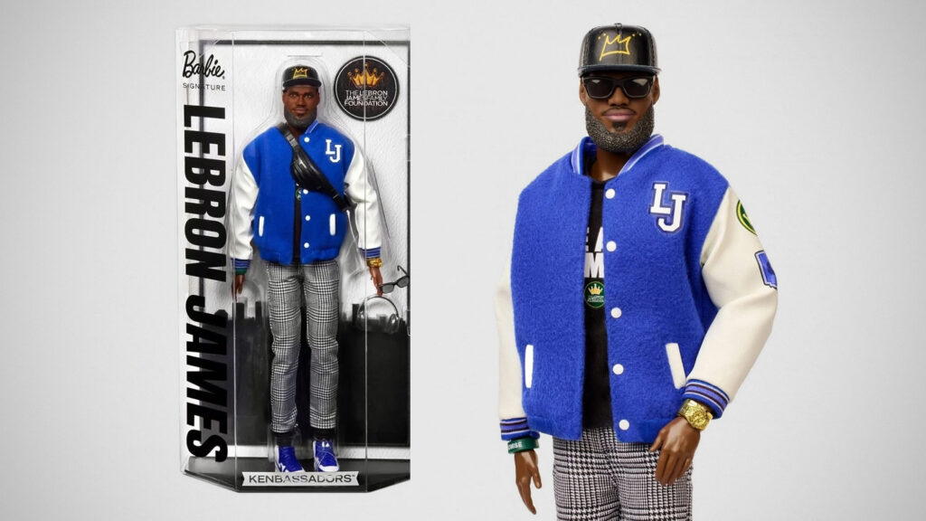 LeBron James Kenambassador Ken Doll